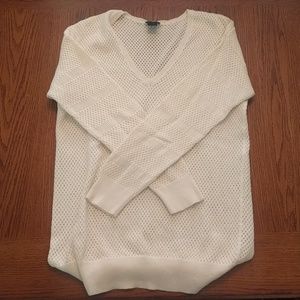 Ann Taylor perforated sweater
